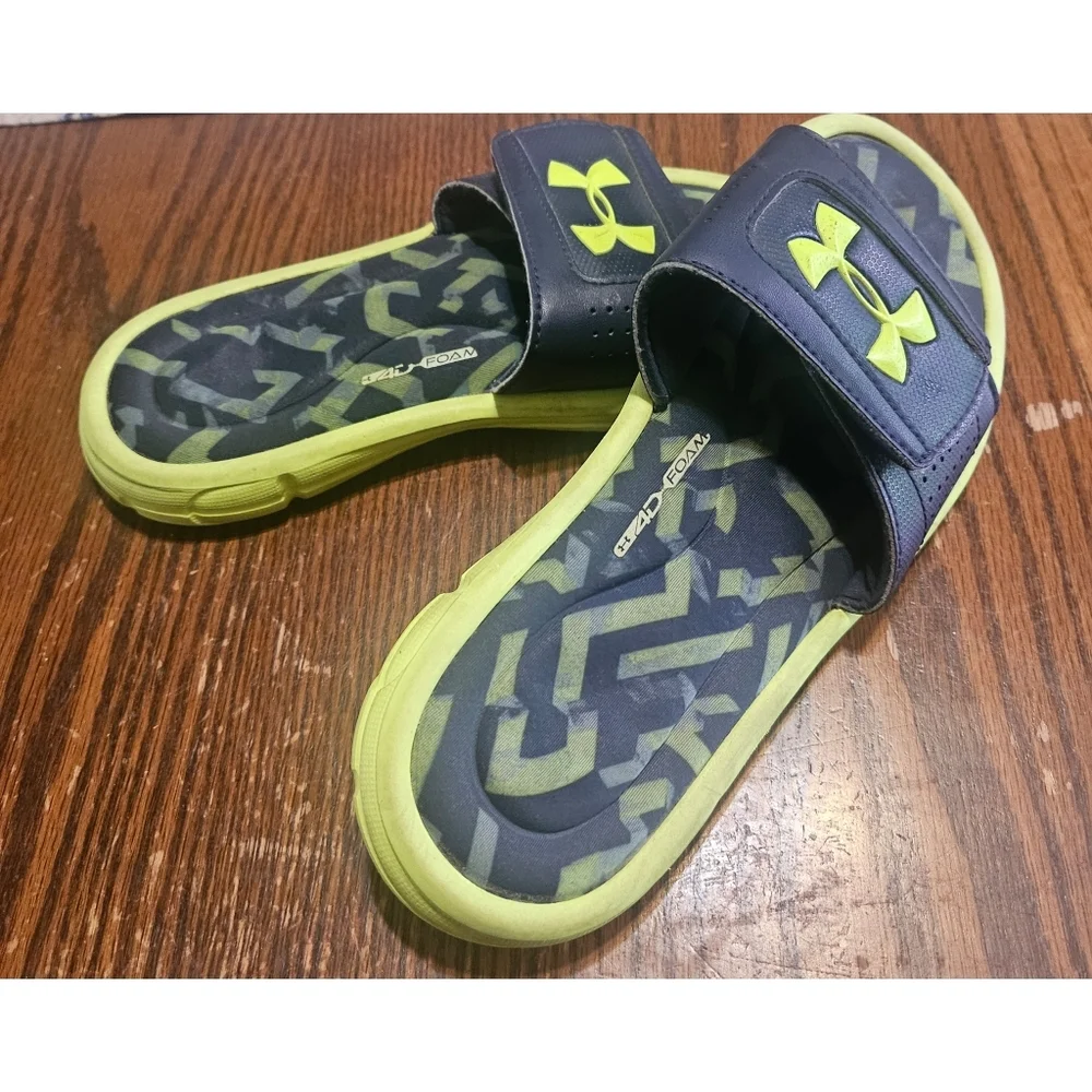 Under Armour Youth 4D Foam Slide Sandals